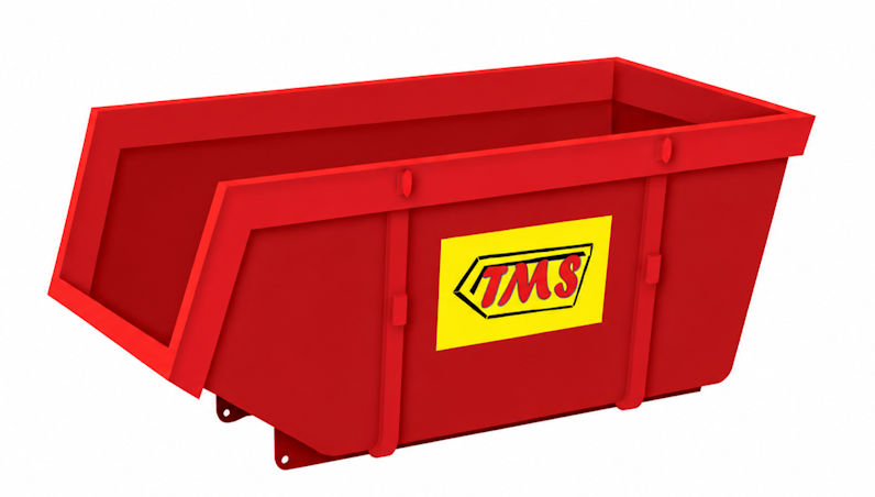 Afvalcontainer 10 m³ open